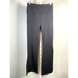 Lou & Grey by Loft Black Pants Small Pull On Stretch Yoga Loungewear Leggings